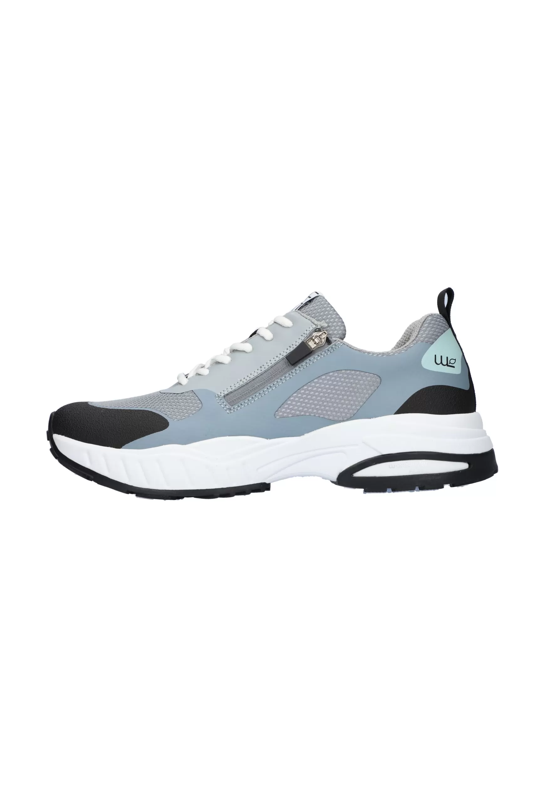 Herren Waldläufer H/K-Pero Grey Lightblue